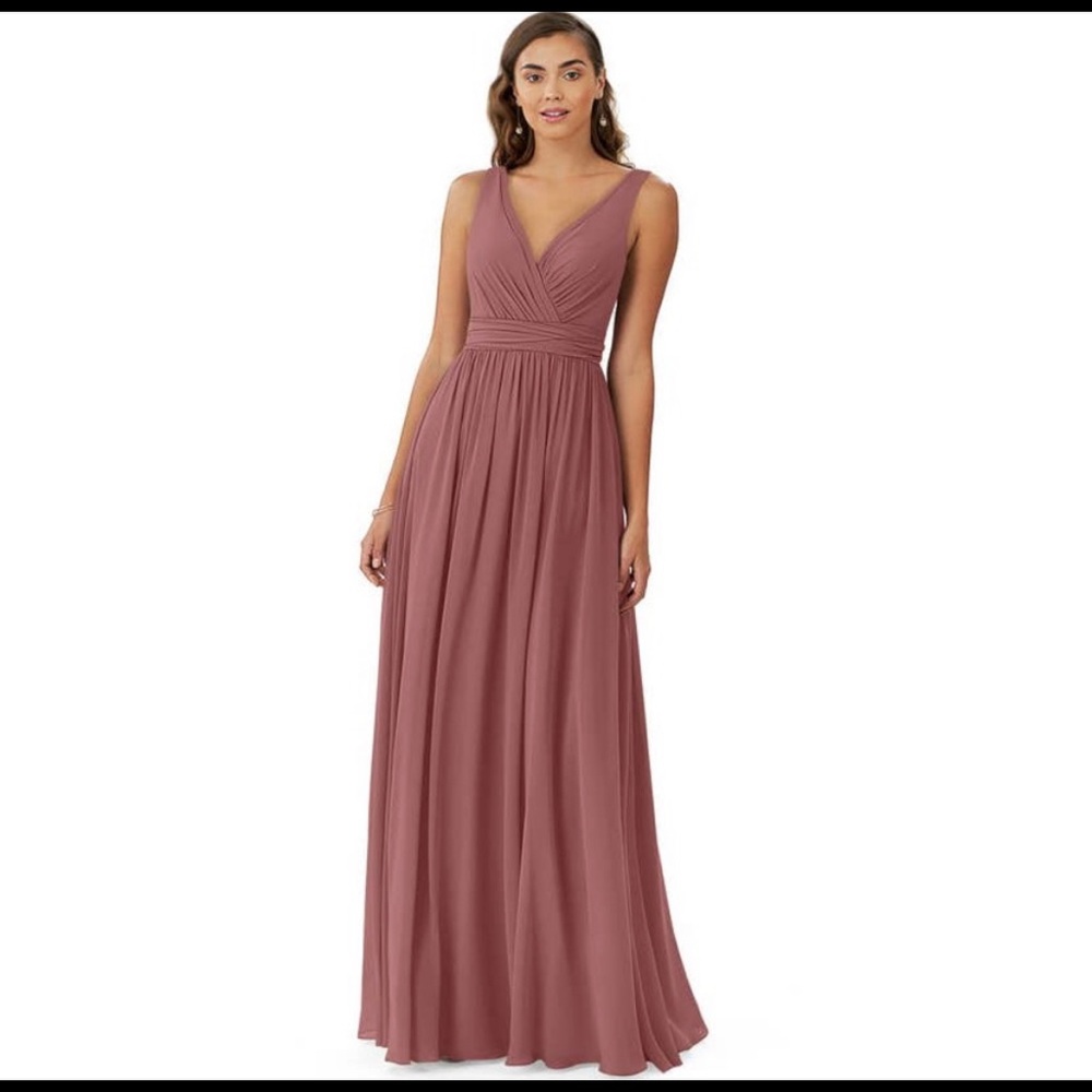 COPY - Azazie Kora dress dusty rose size A4